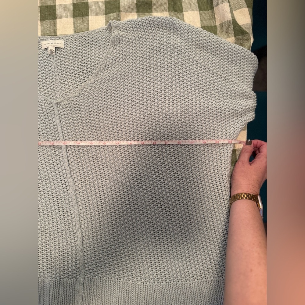 Lucky Brand V-Neck Sweater - Picture 9 of 12
